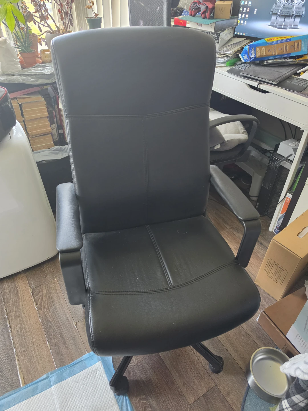 Ikea MILLBERET Black Office Chair