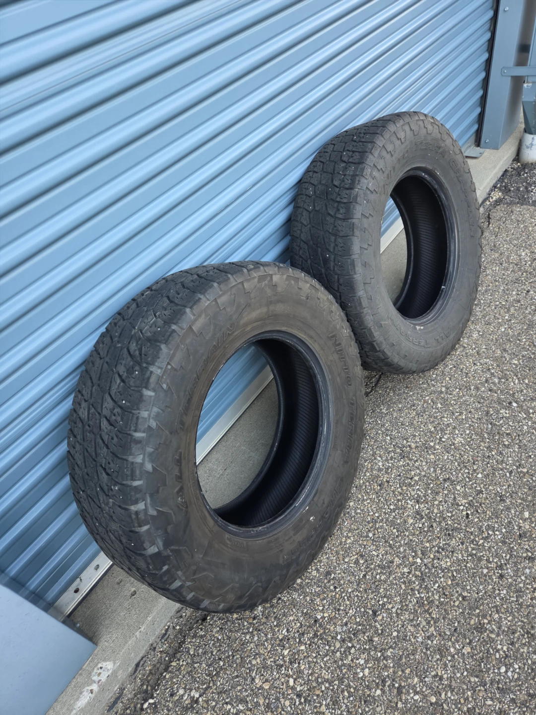 2 tire Nitto Terra Grappler All Terrain P265/70R17 )