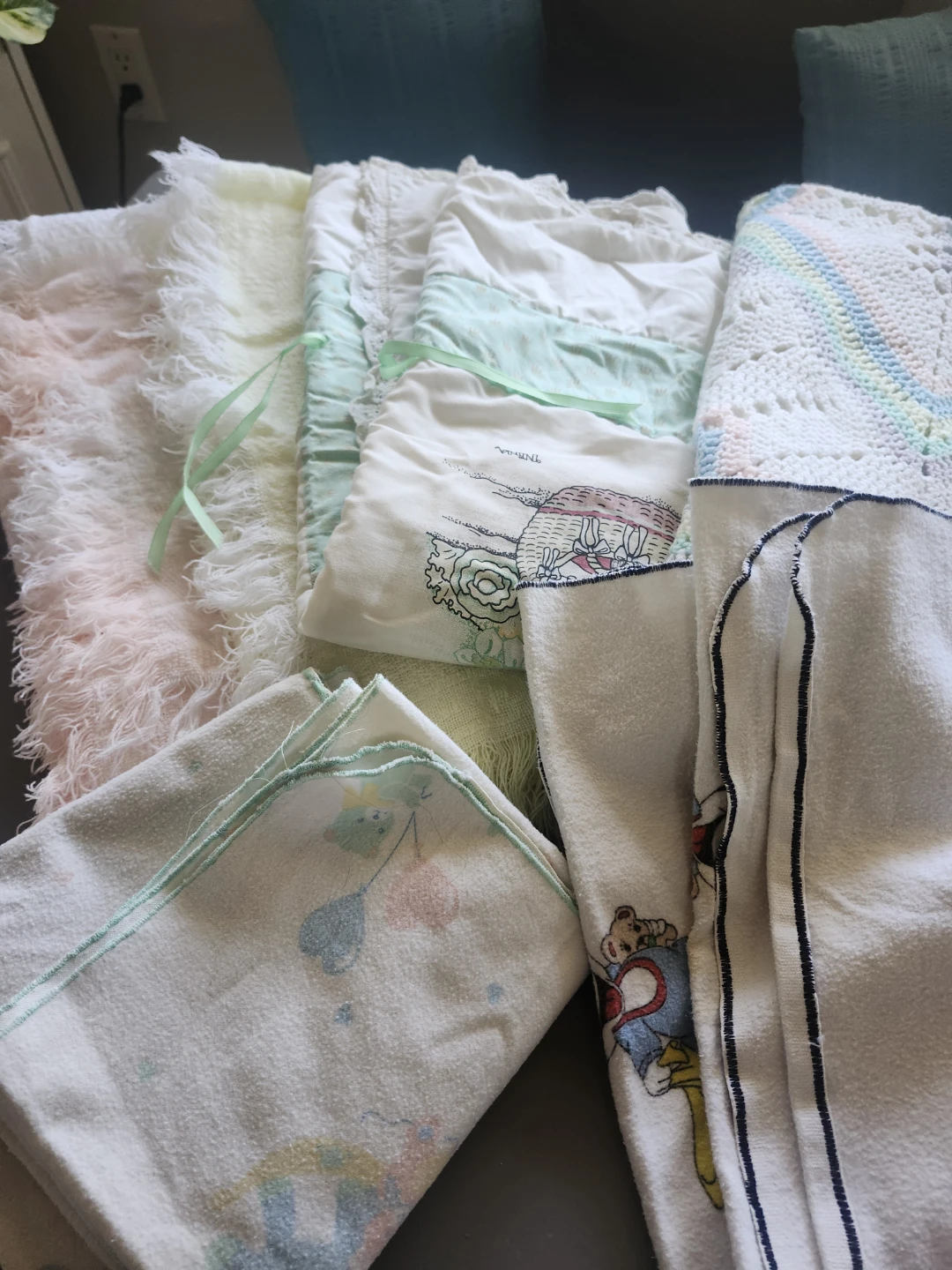 Assorted Baby Blankets all like new