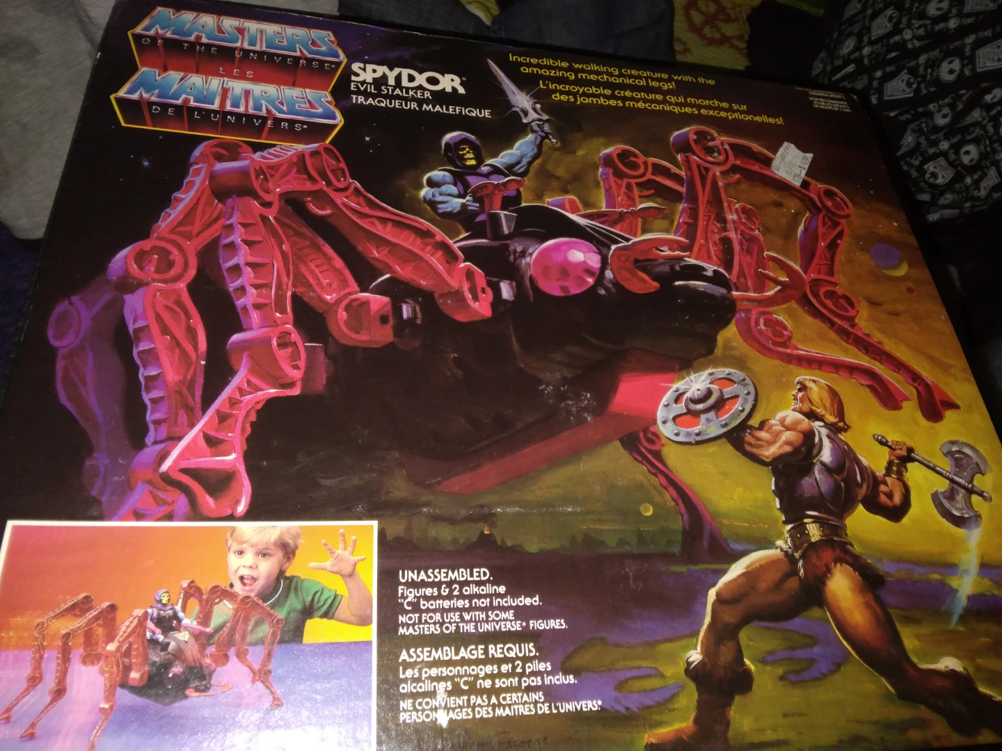 Masters of the Universe Spydor Evil Stalker Vehicle