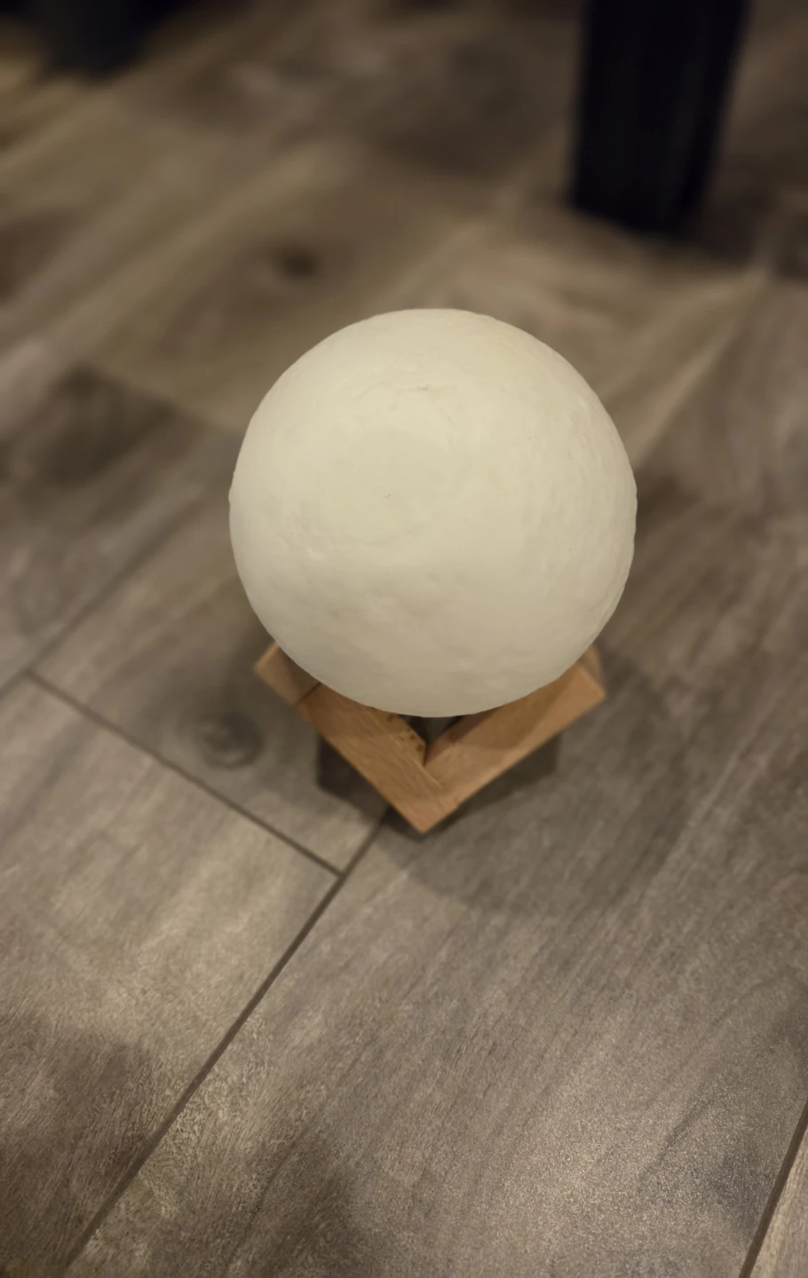 Moon Lamp with Wooden Stand - photo 4