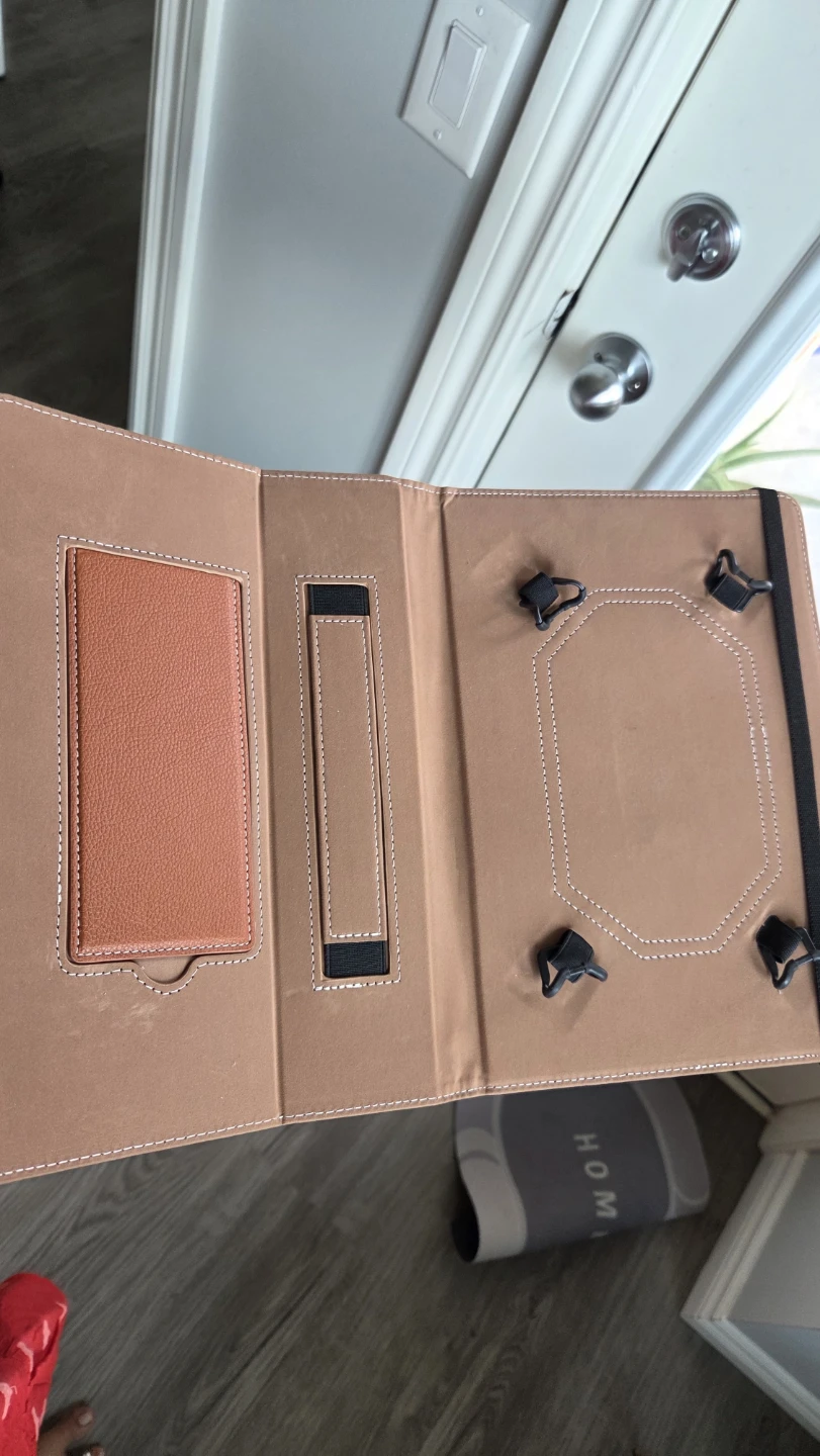 Universal Leather Tablet Folio Case (9-11 inch) - Brand New - photo 4