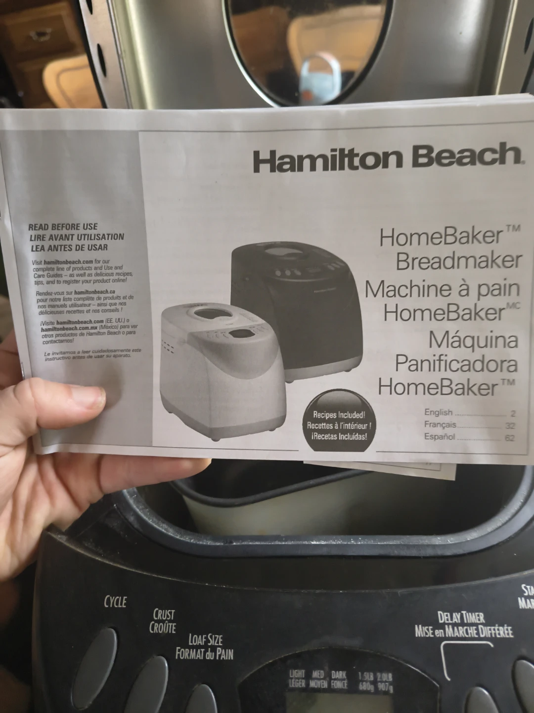 Hamilton Beach HomeBaker Breadmaker - photo 5