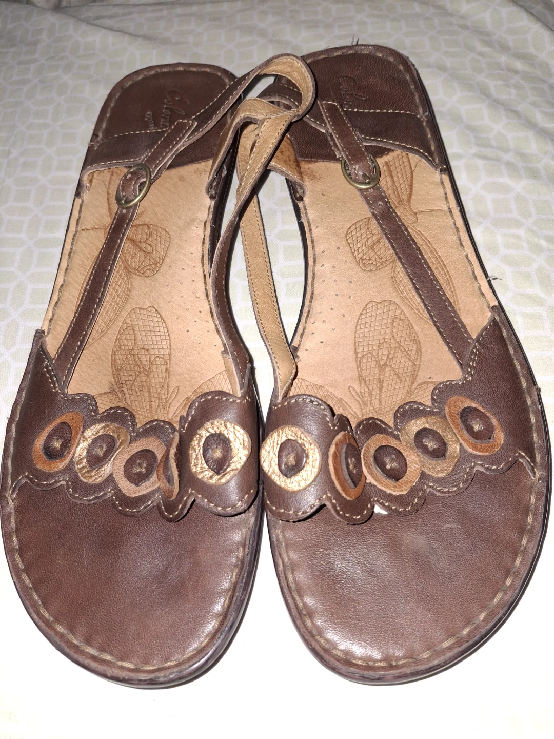 Colorado brown sandals size 10