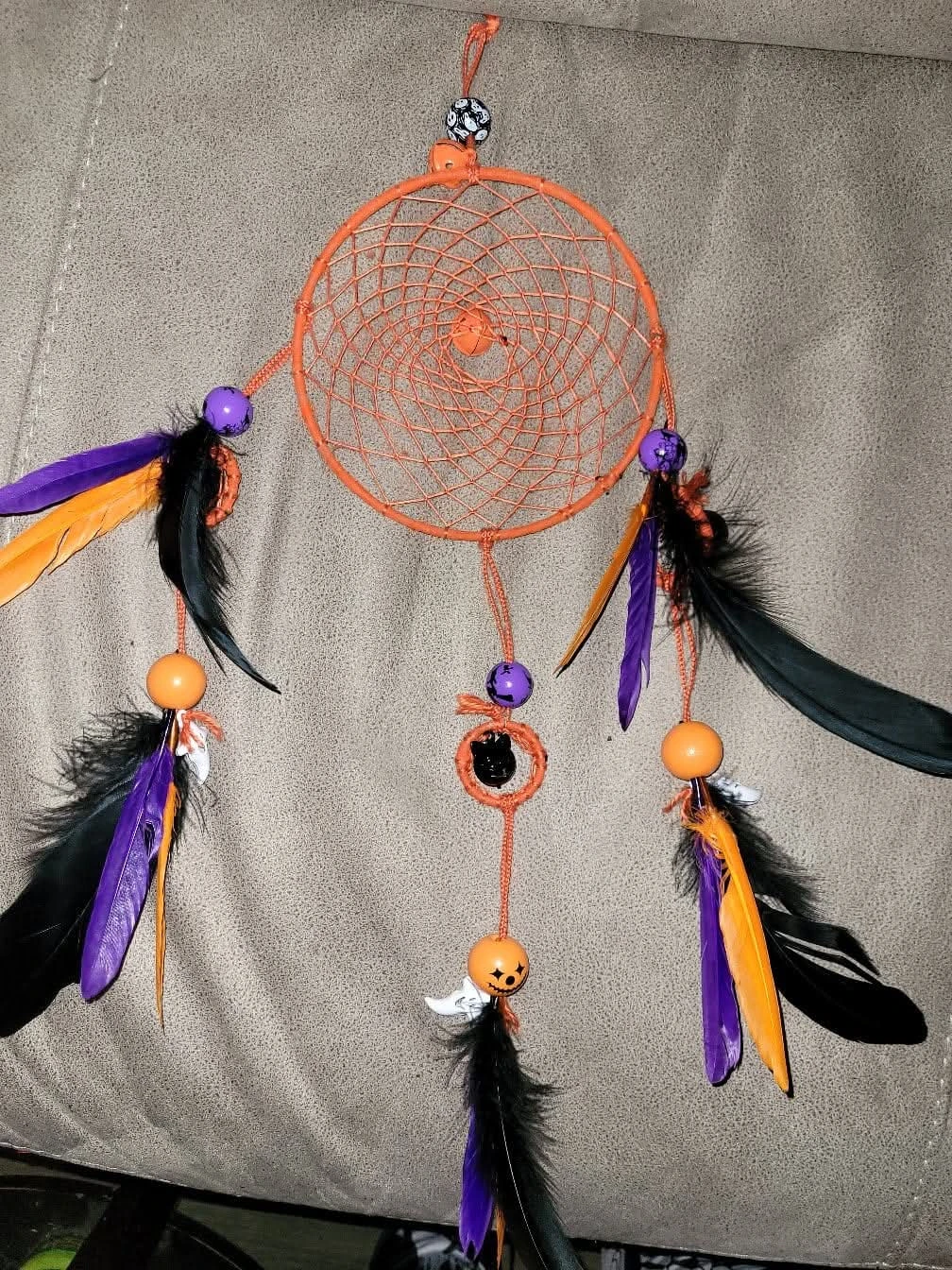 Orange Halloween Dreamcatcher