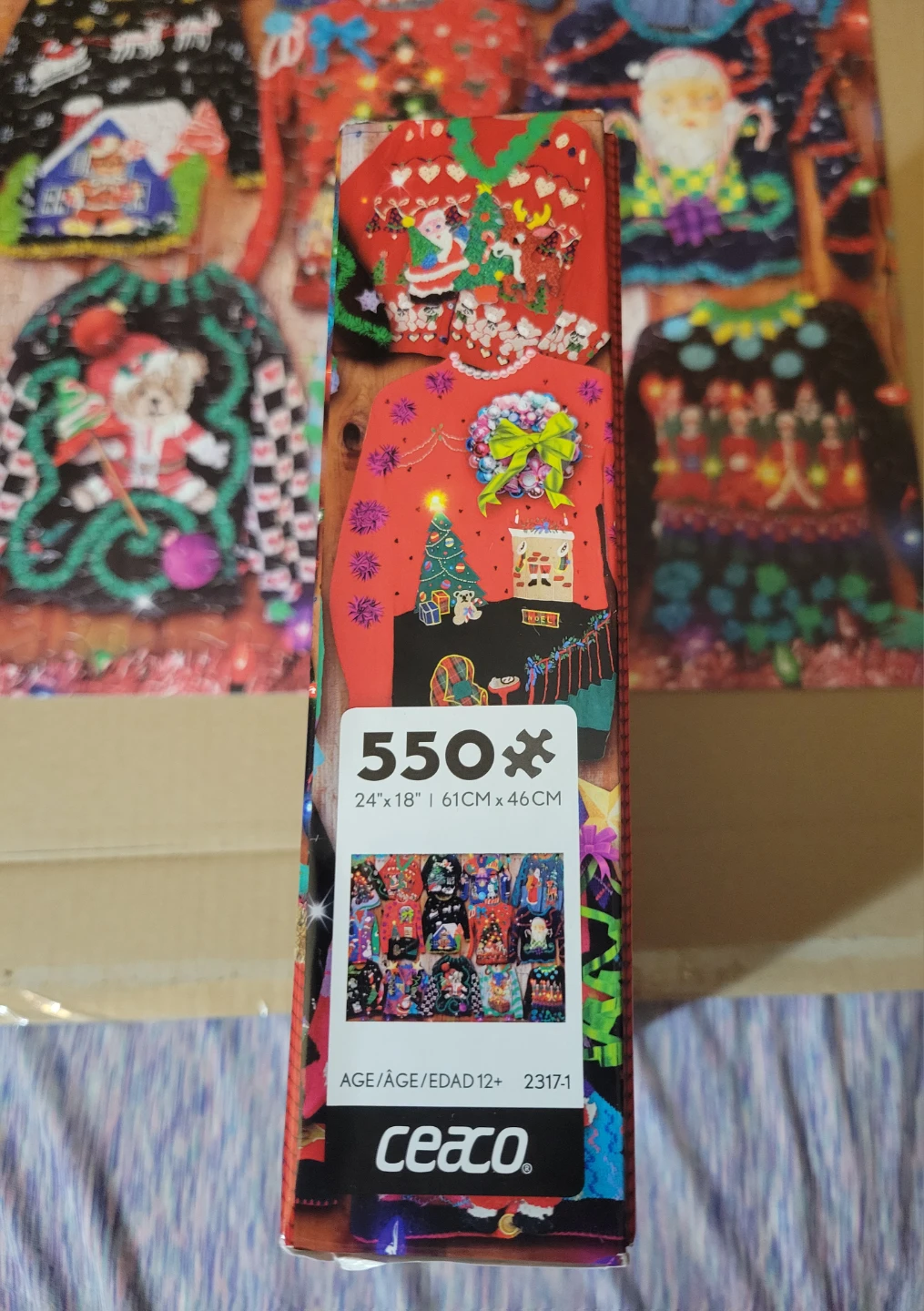 Ceaco Ugly Sweater 550 Piece Jigsaw Puzzle - photo 2