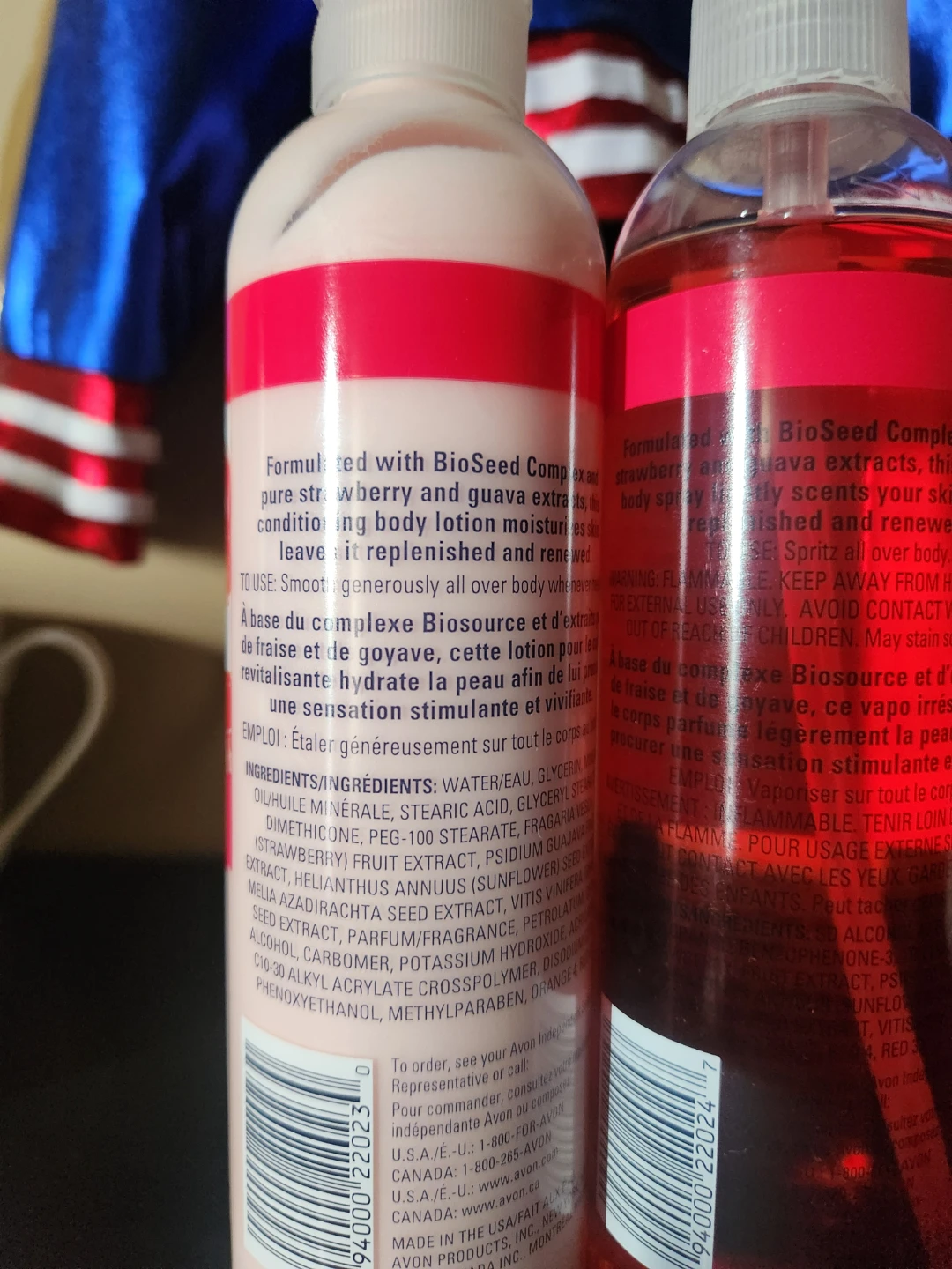 Avon Naturals Strawberry & Guava Body Lotion and Body Spray - photo 3