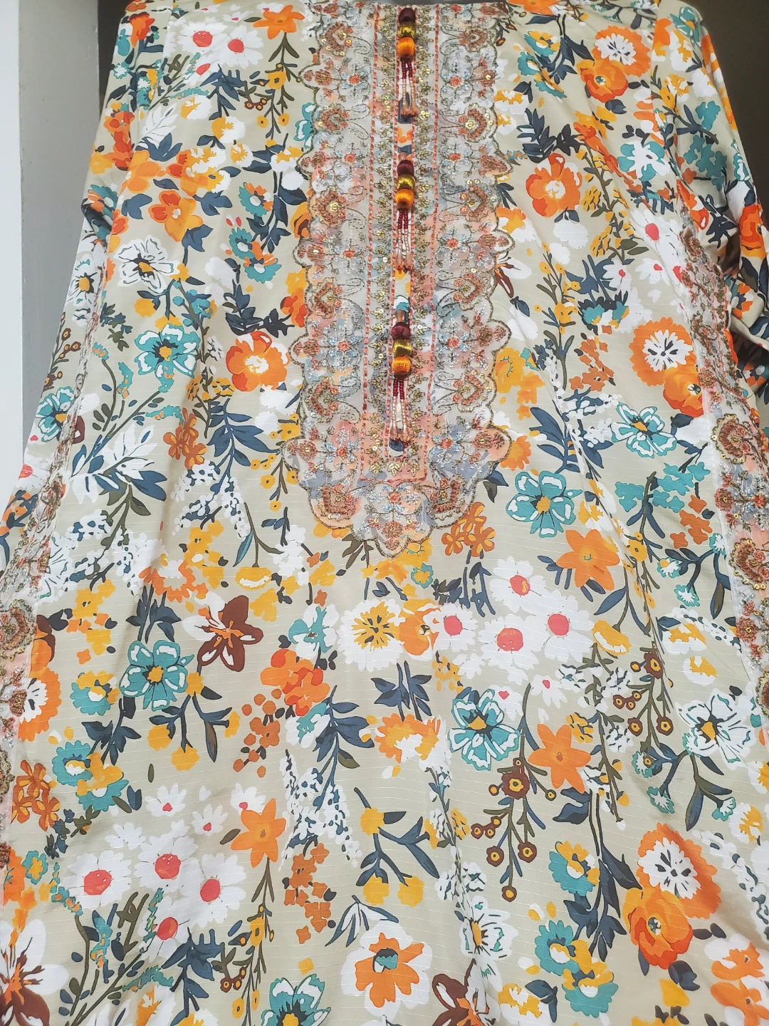 Floral Print 3 peace  dress size medium