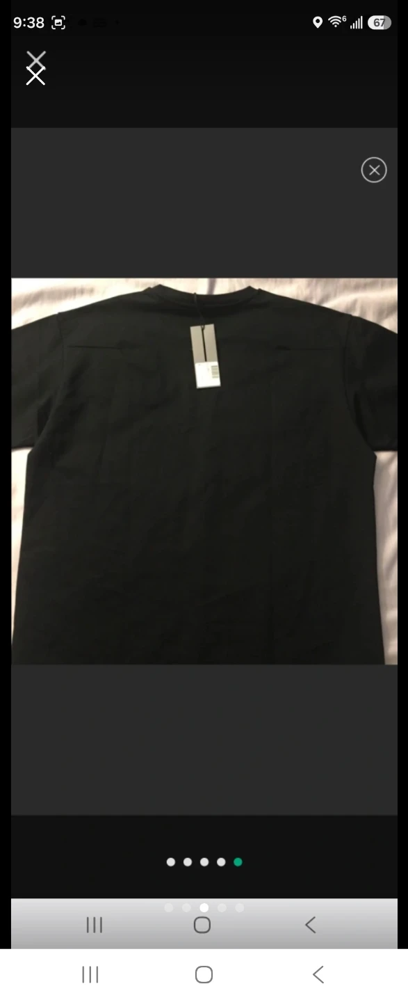 Dior Bee Embroidered Black T-Shirt Size M - photo 3