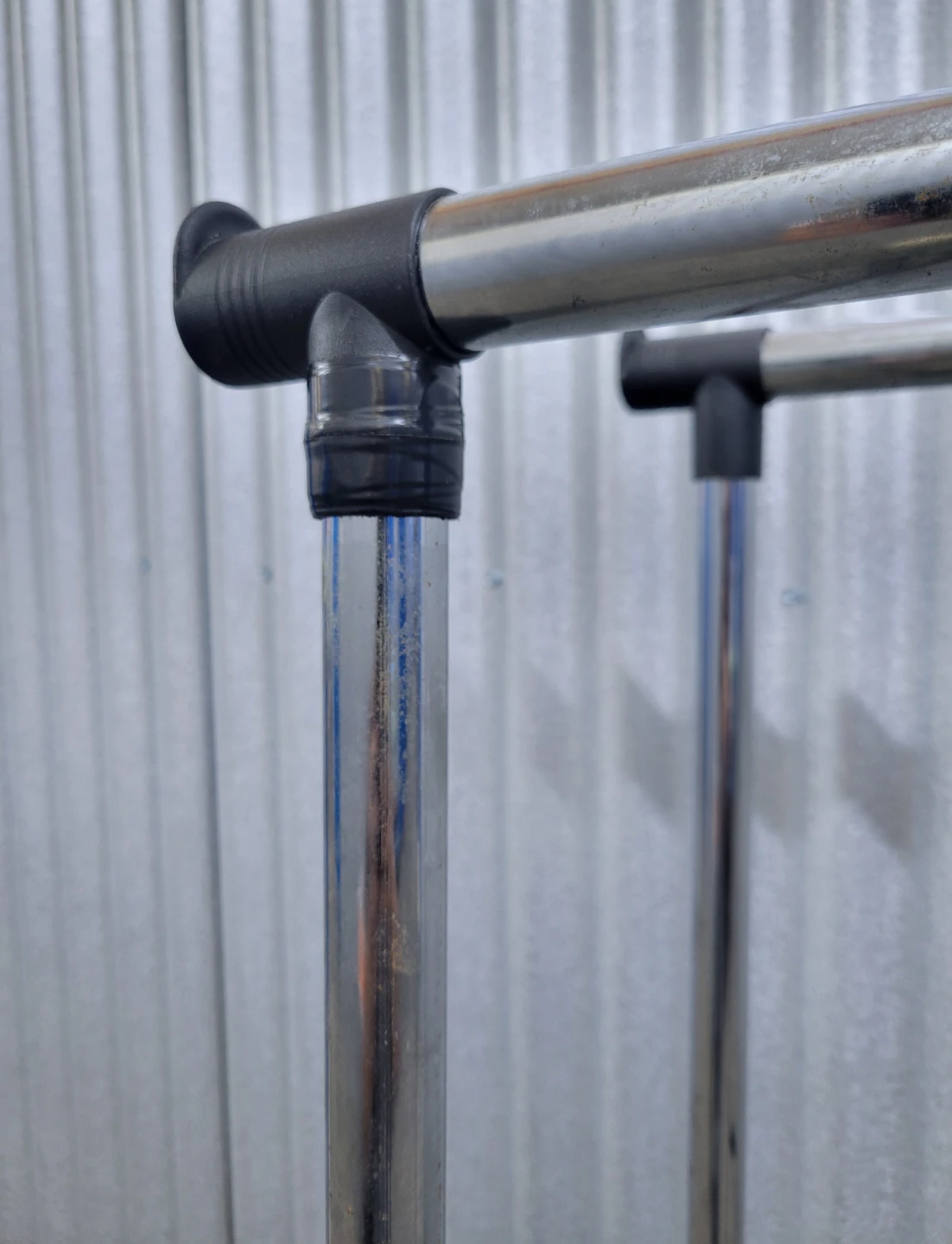 Adjustable Garment Rack with Double Rails - photo 3