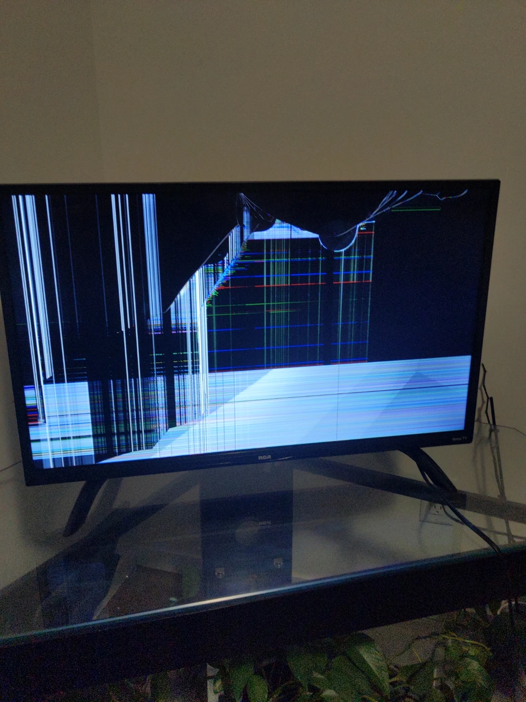 Broken RCA TV