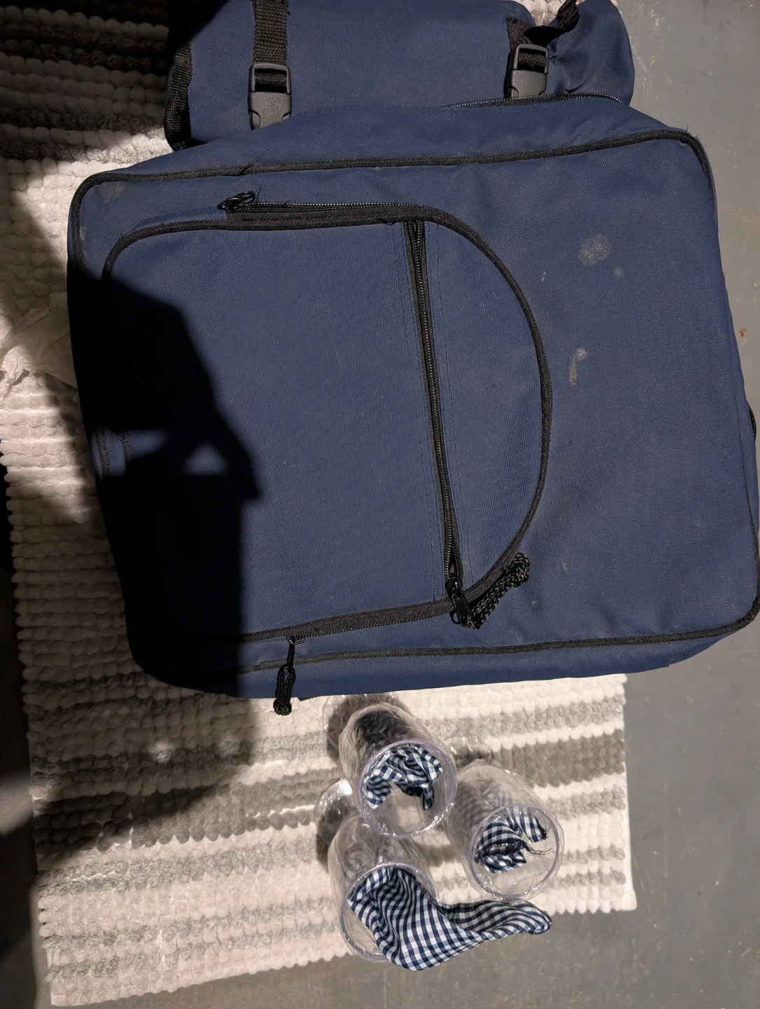 Blue picnic Cooler Bagpack - photo 3