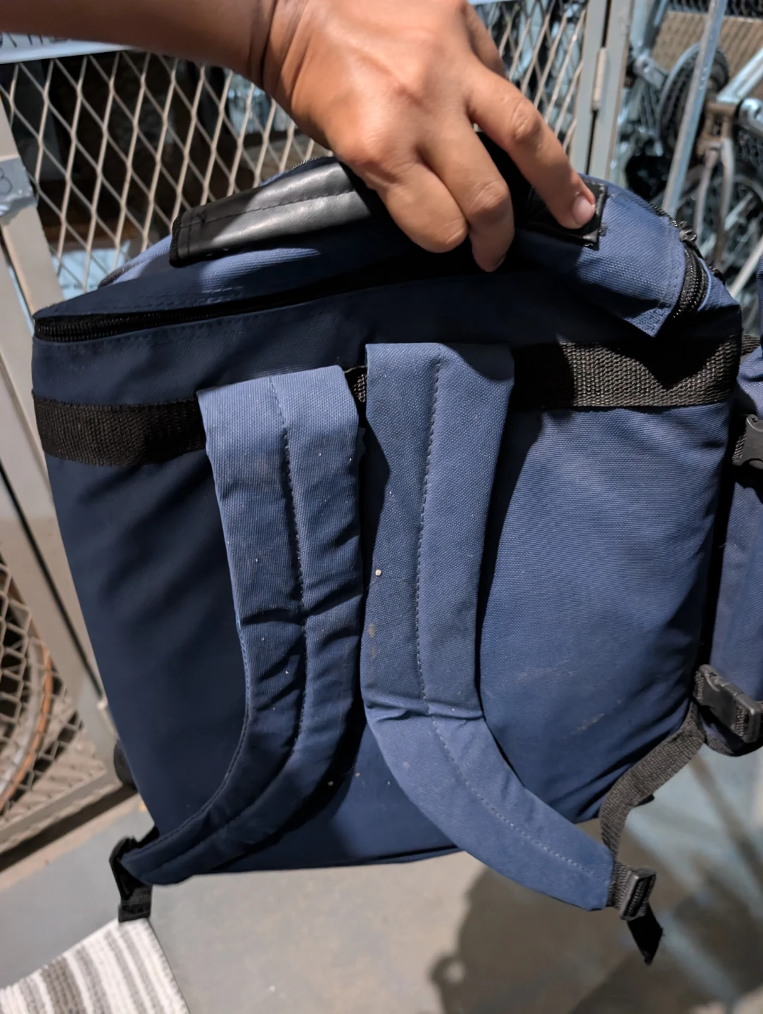 Blue picnic Cooler Bagpack - photo 4
