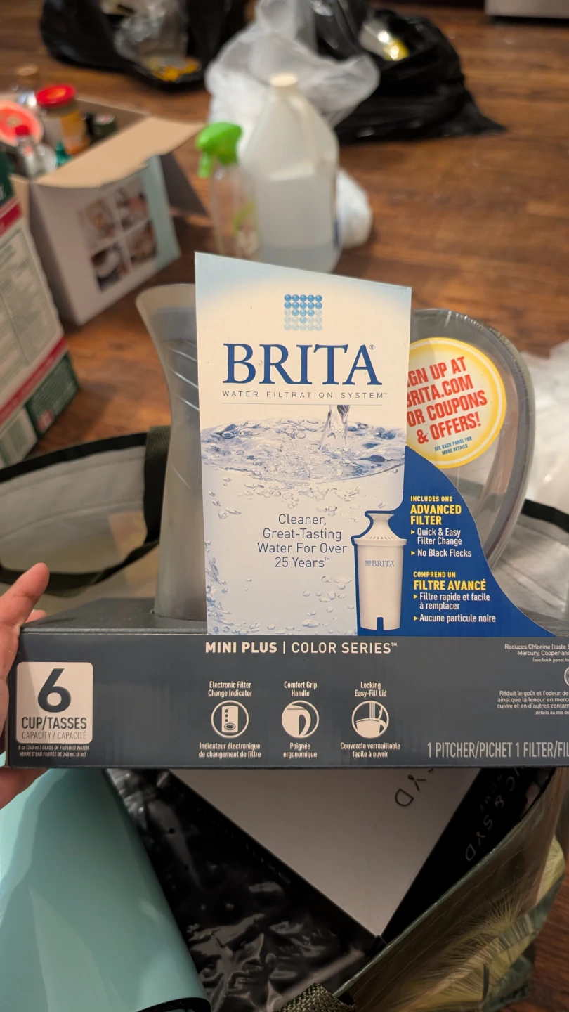 Brita Mini Plus Water Filter Pitcher