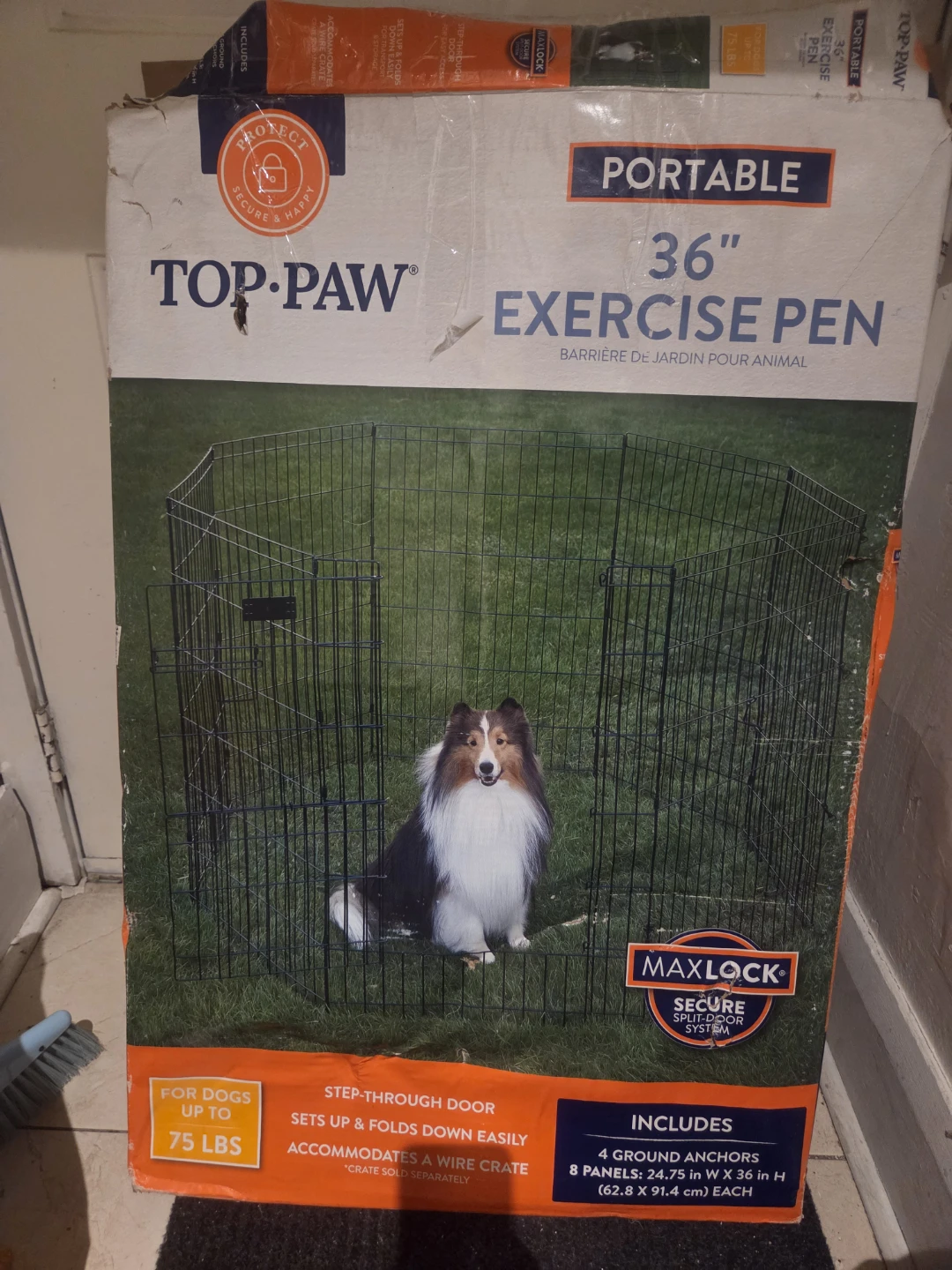 TOP-PAW 36" Portable Exercise Pen