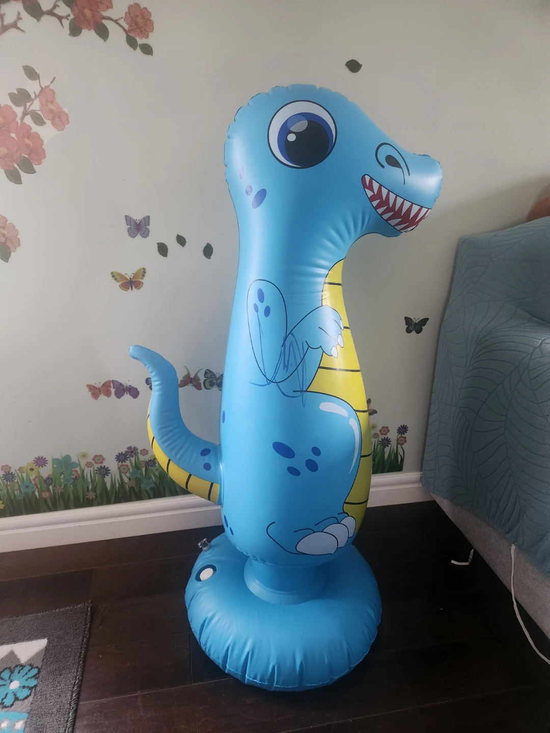 Inflatable Dinosaur Punching Bag Toy - photo 2