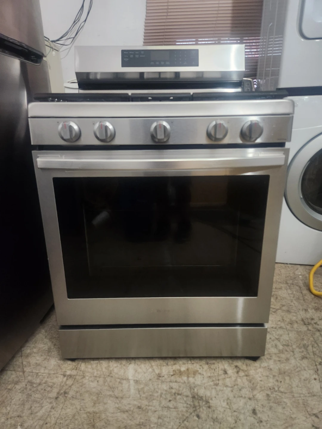 Samsung Stainless Steel Gas Range with Air Fry