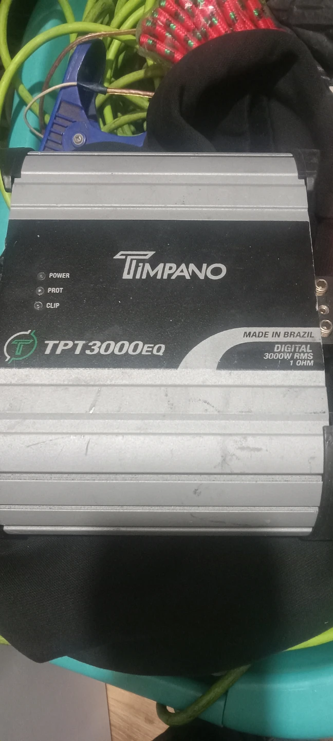 Timpano TPT3000EQ 3000W 1-Ohm Digital Car Amplifier