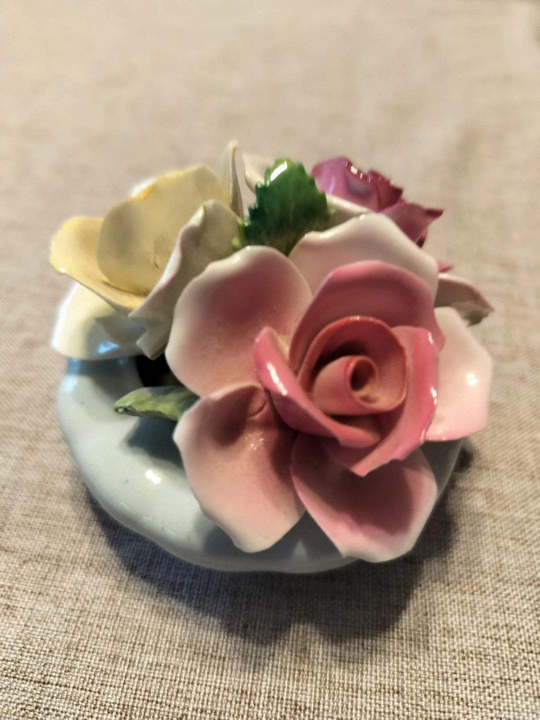 Thorley's English Bone China Floral Posy Holder