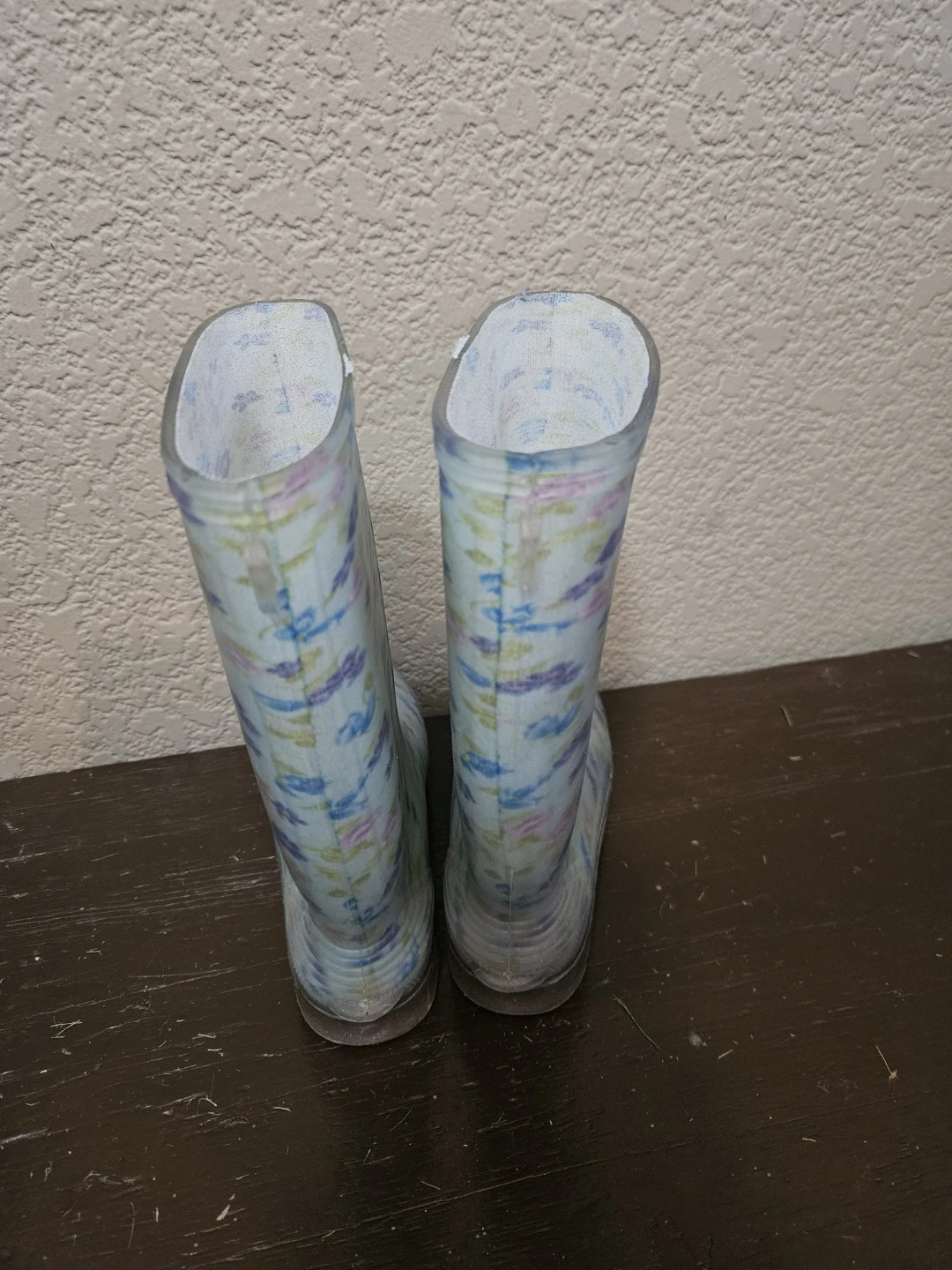 Kids' Floral Rain Boots Size 5 - photo 4