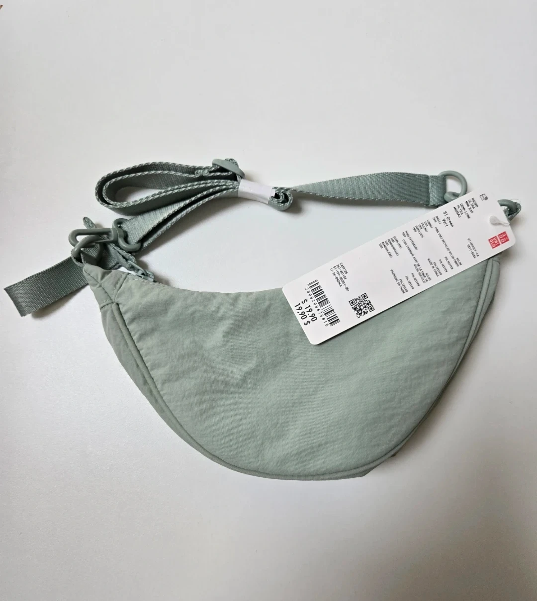 Uniqlo Mini Shoulder Bag - Green - New with Tag