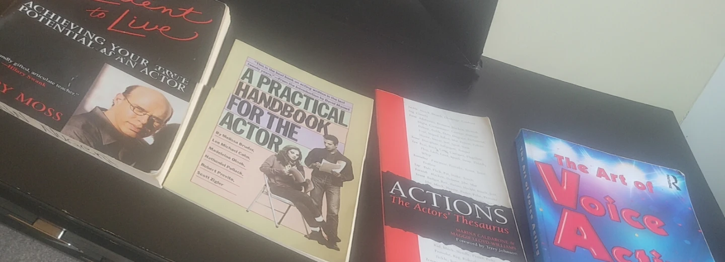 The Art of Voice Acting & 3 other Acting Acting Books
