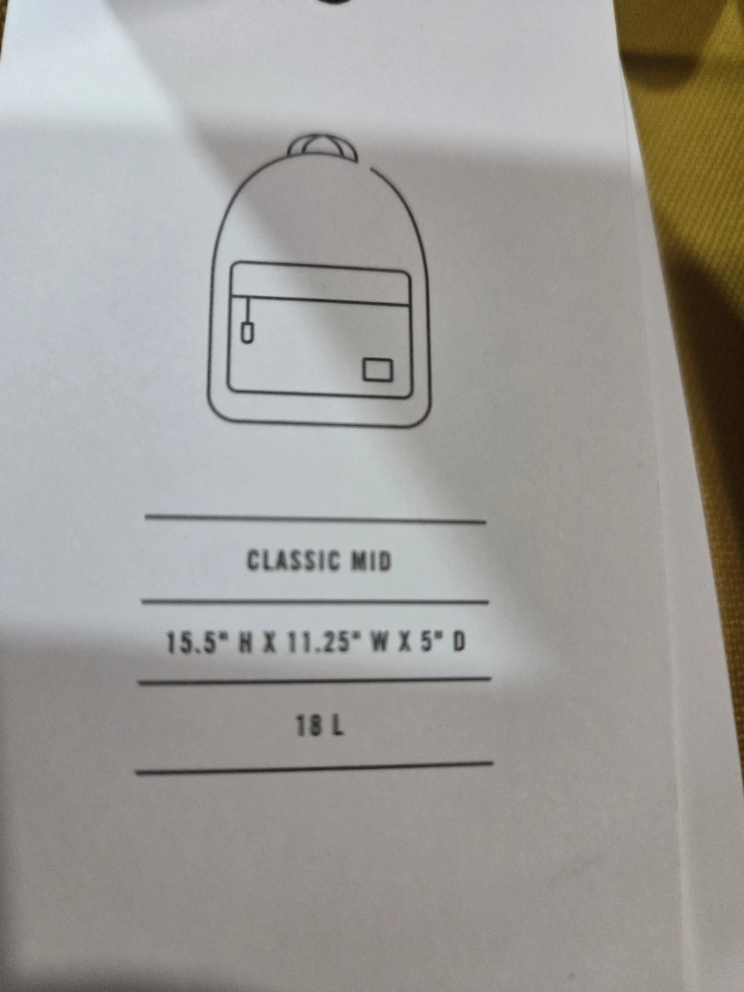 Herschel Classic Mini Backpack - Harvest Gold - photo 3