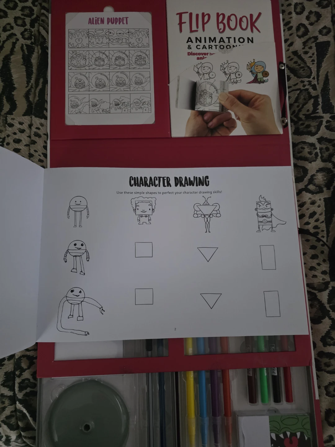Spice Box Flip Book Animation & Cartooning Art Pad Kit - photo 4