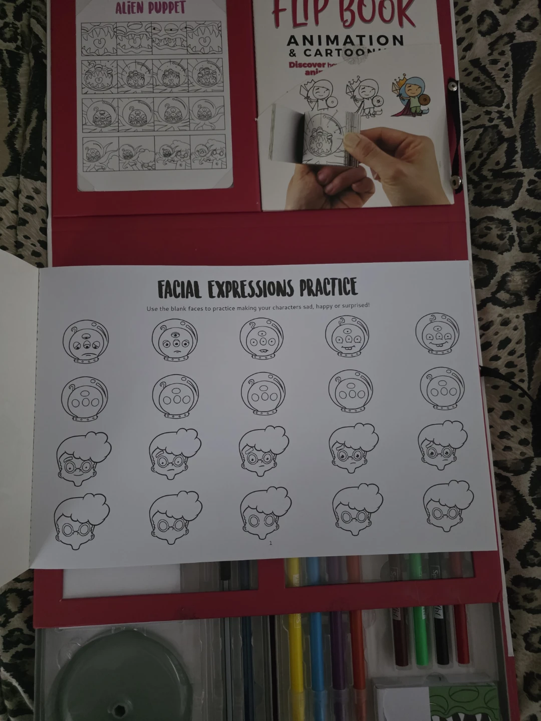 Spice Box Flip Book Animation & Cartooning Art Pad Kit - photo 5