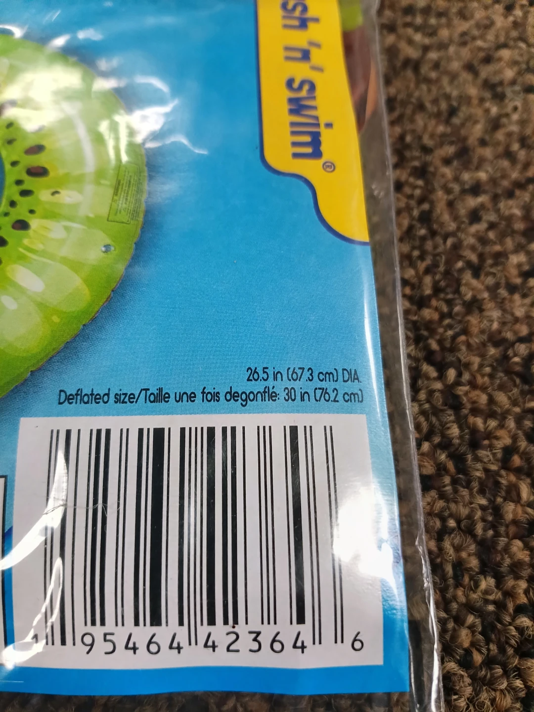 Kiwi Fruit Inflatable Swim Ring 🥝 - photo 2