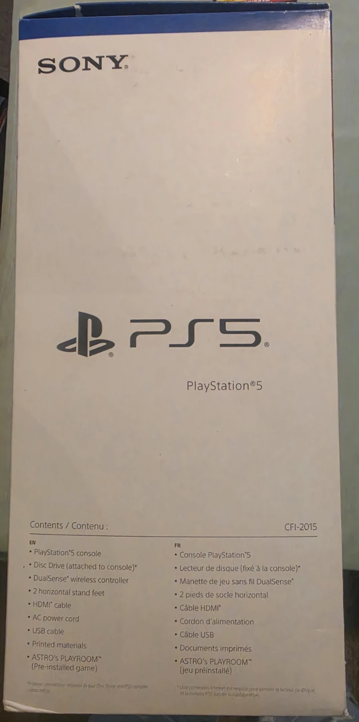 Sony PlayStation PS5 Console - photo 2