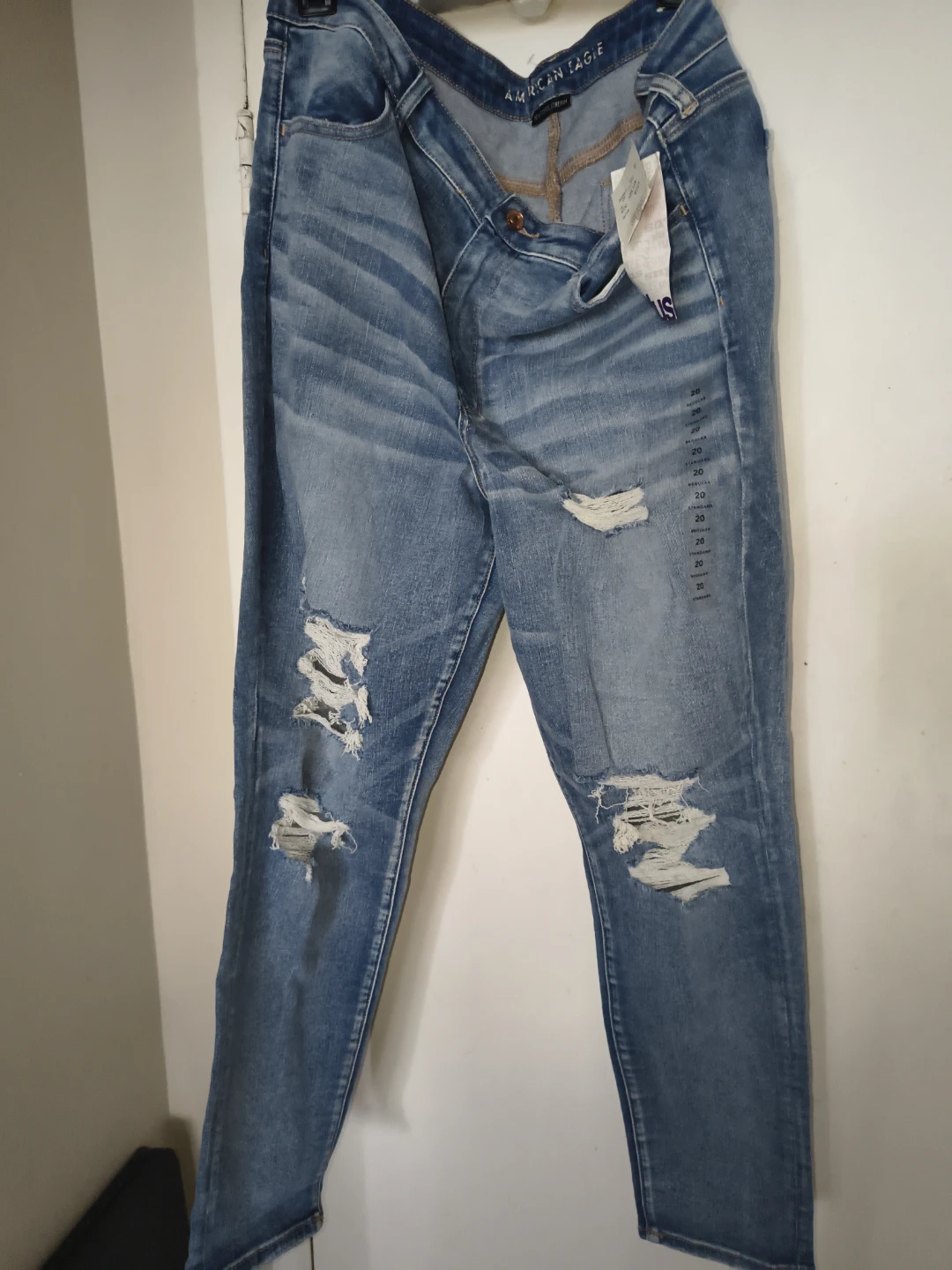 American Eagle Ripped Jeans Size 20 - photo 4