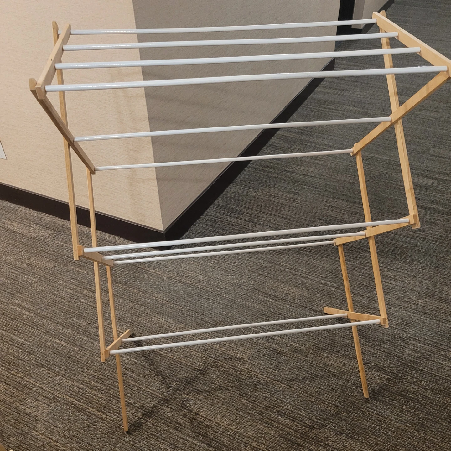 Wooden drying rack