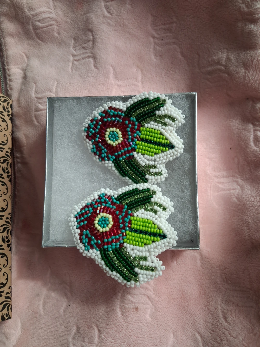 Beautiful beaded earrings ✨️