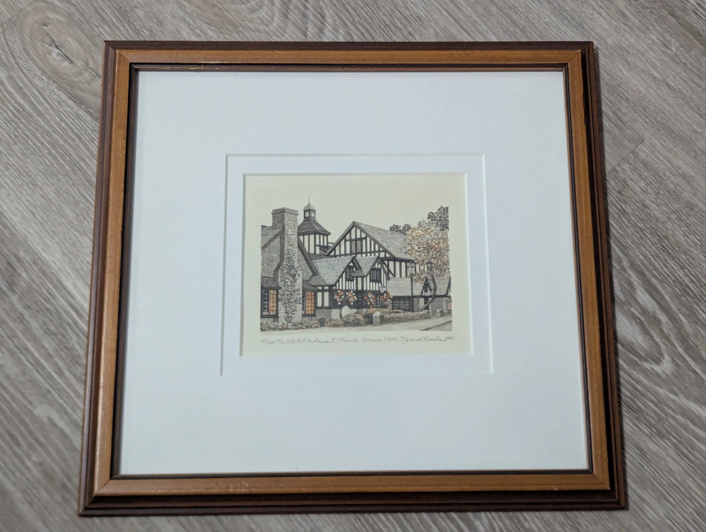 The Old Mill Restaurant - Deborah Crowley lithographed print