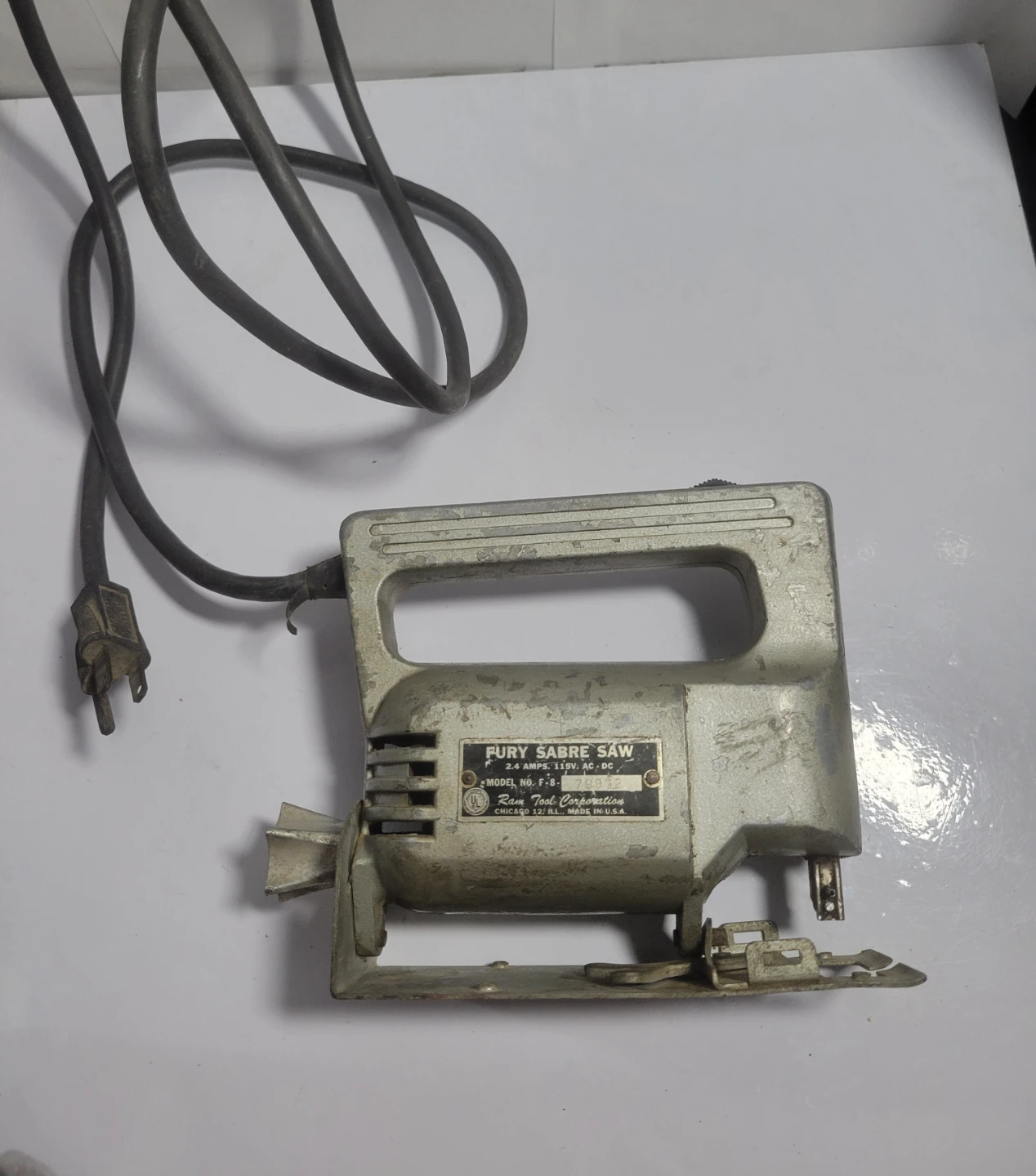 Ram Tool Corporation Fury Sabre Saw - photo 2