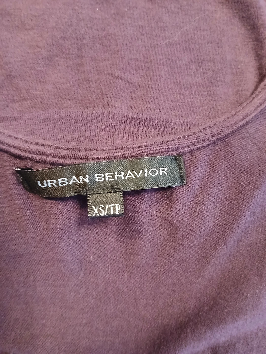 Urban Behaviour Purple Dress with Embellished Shoulders. - photo 2