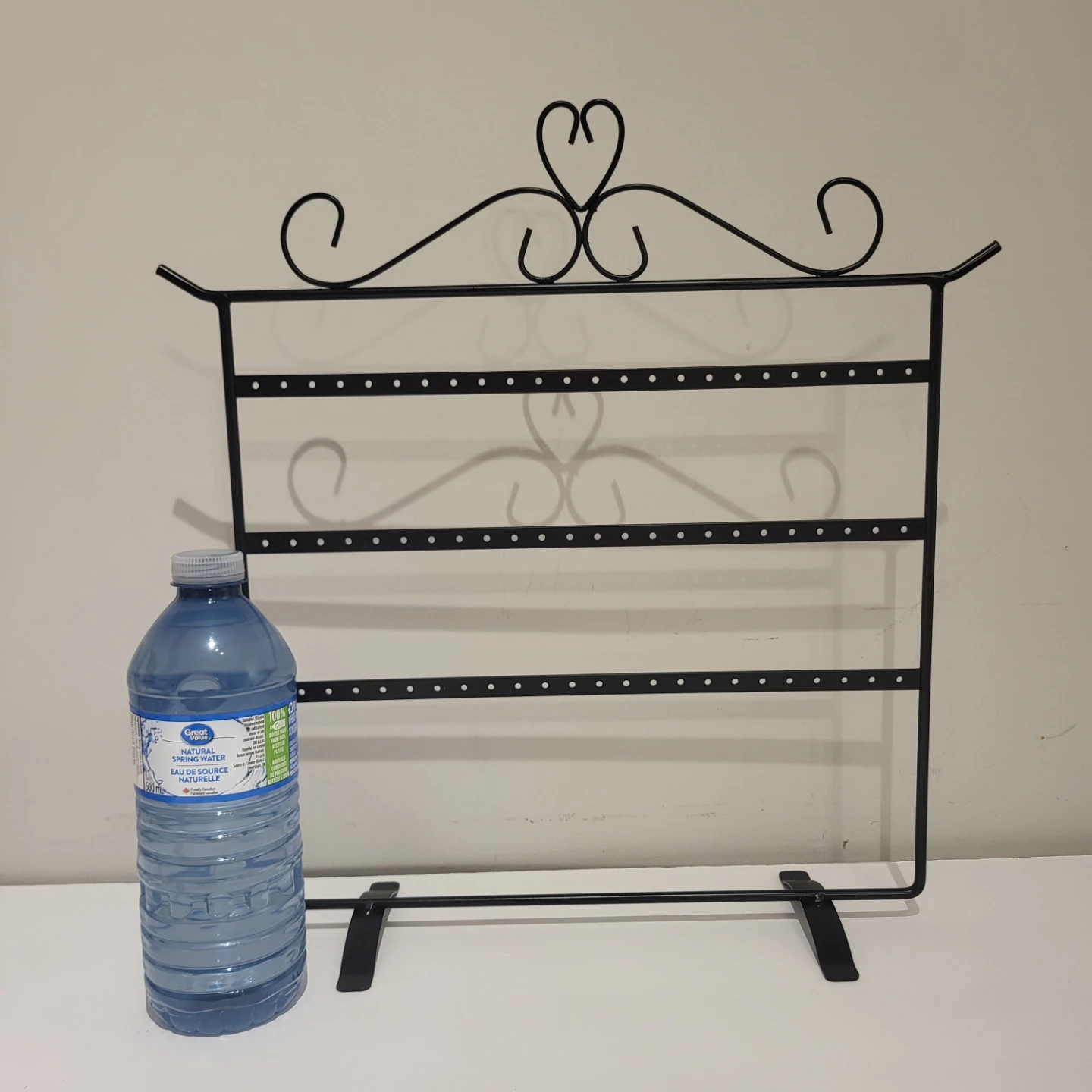 Black Metal Earring Organizer Stand - photo 4