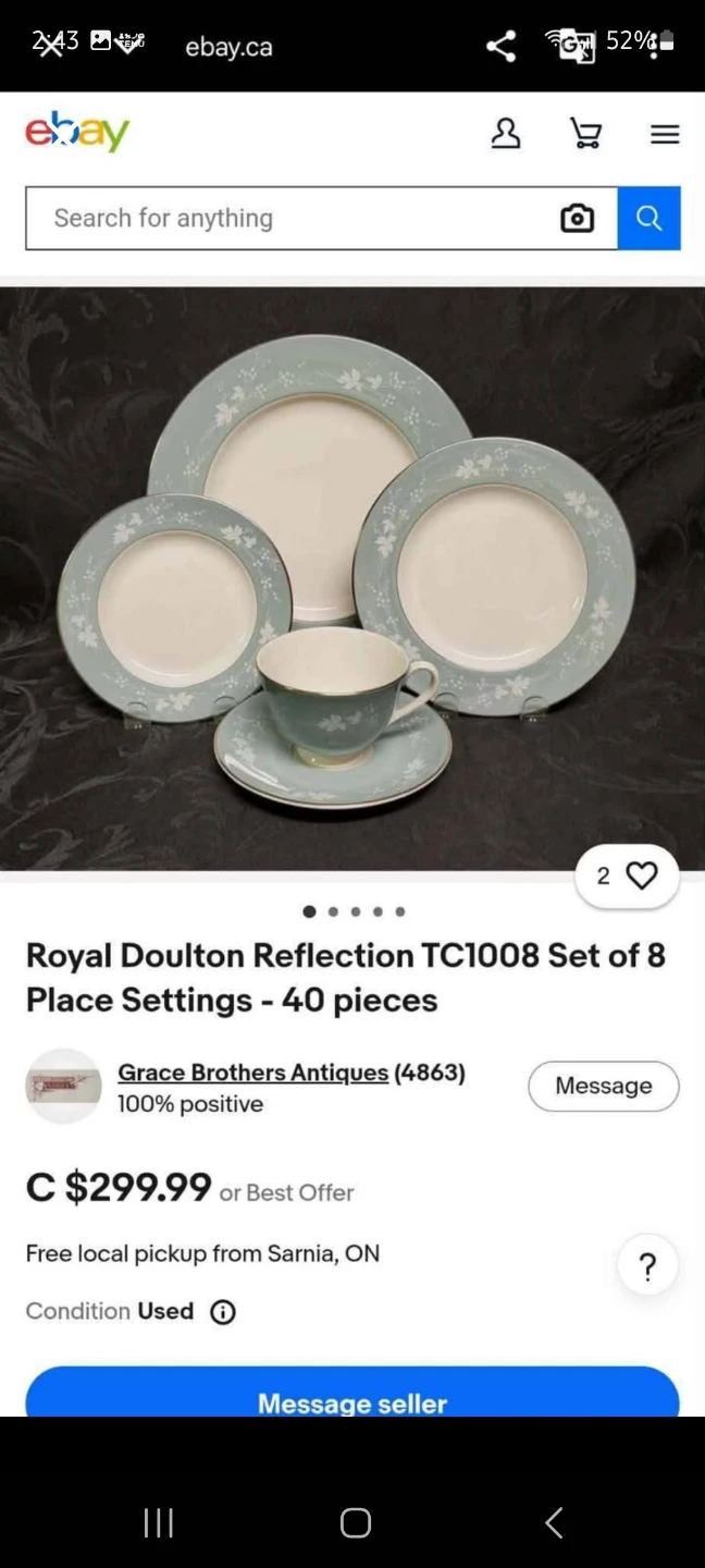 Royal Doulton tea set - photo 2