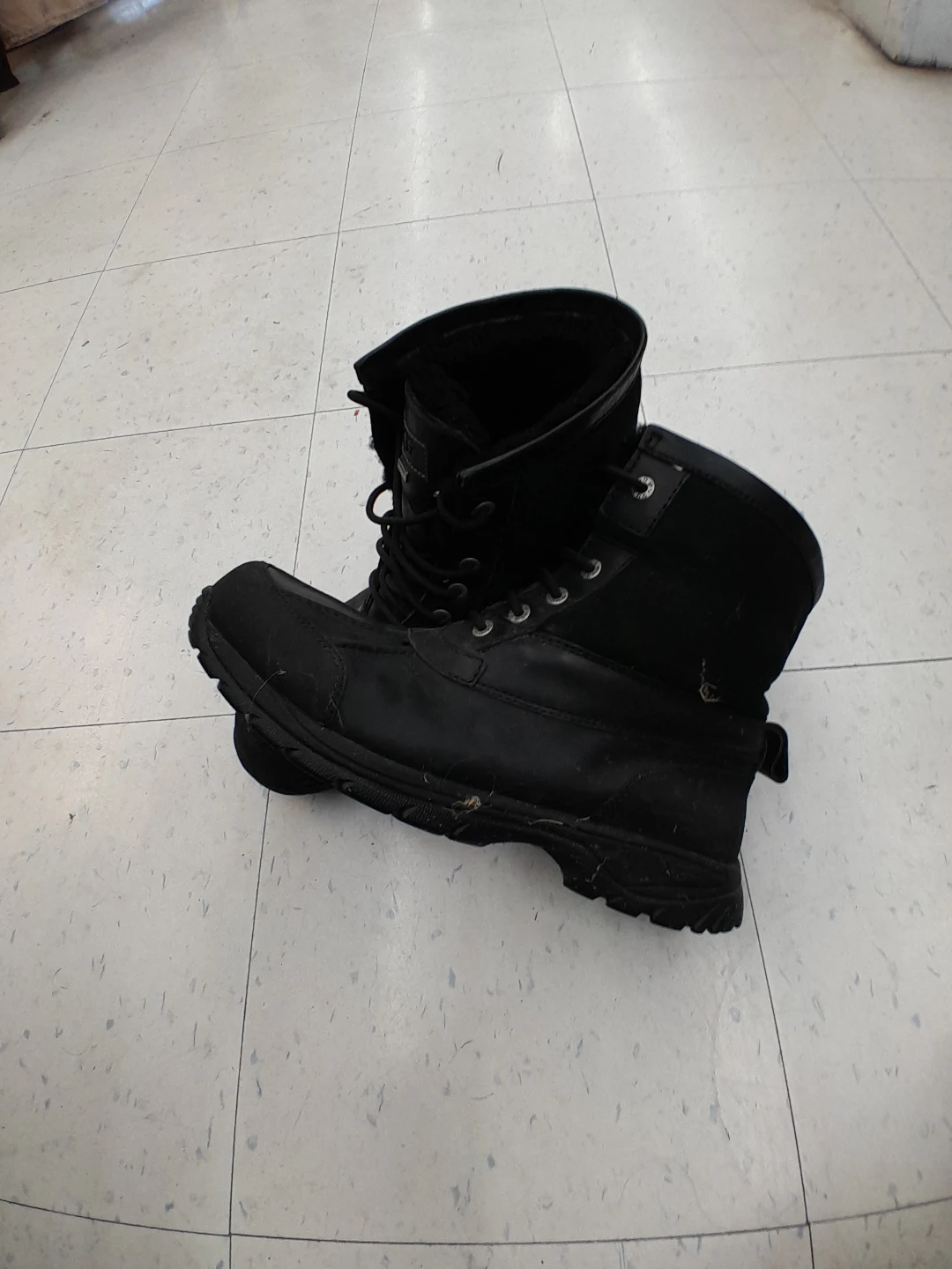 Black Winter Boots Original UGG Men's Size  11.5