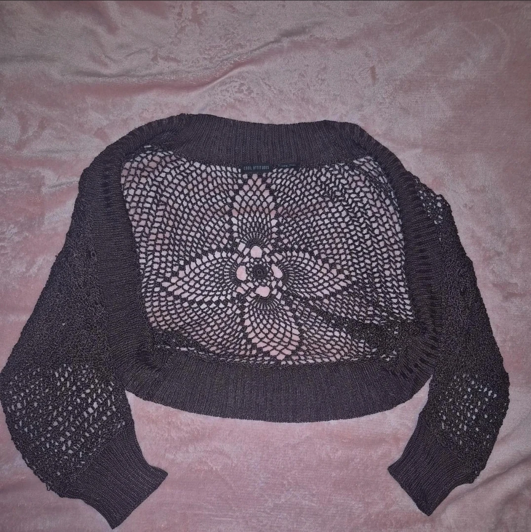 Cool Attitudes crochet bolero shrug