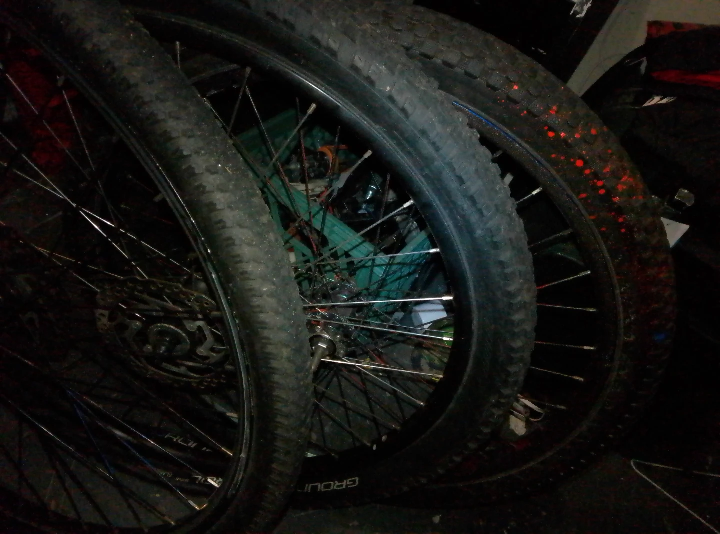 BMX Bike Parts and Accessories Lot - photo 5