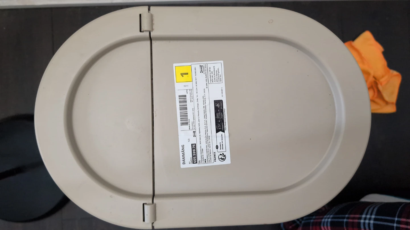 IKEA DAMMANG Waste Bin - photo 4