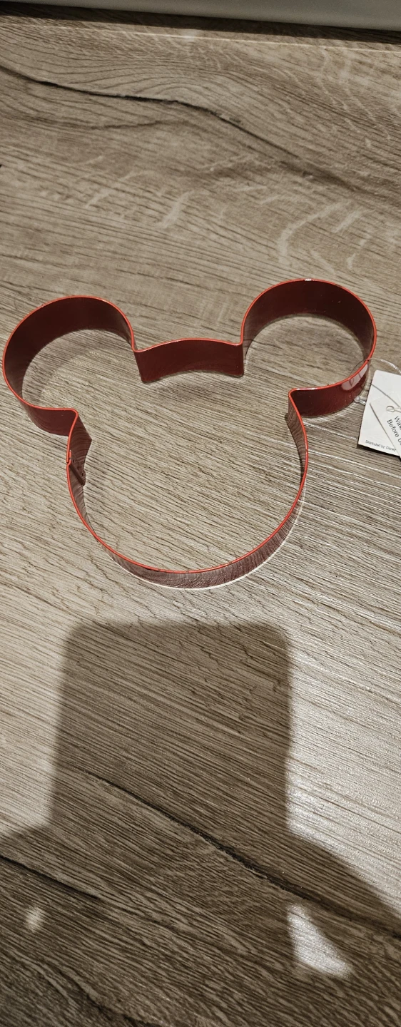 Red Mickey Mouse Cookie Cutter