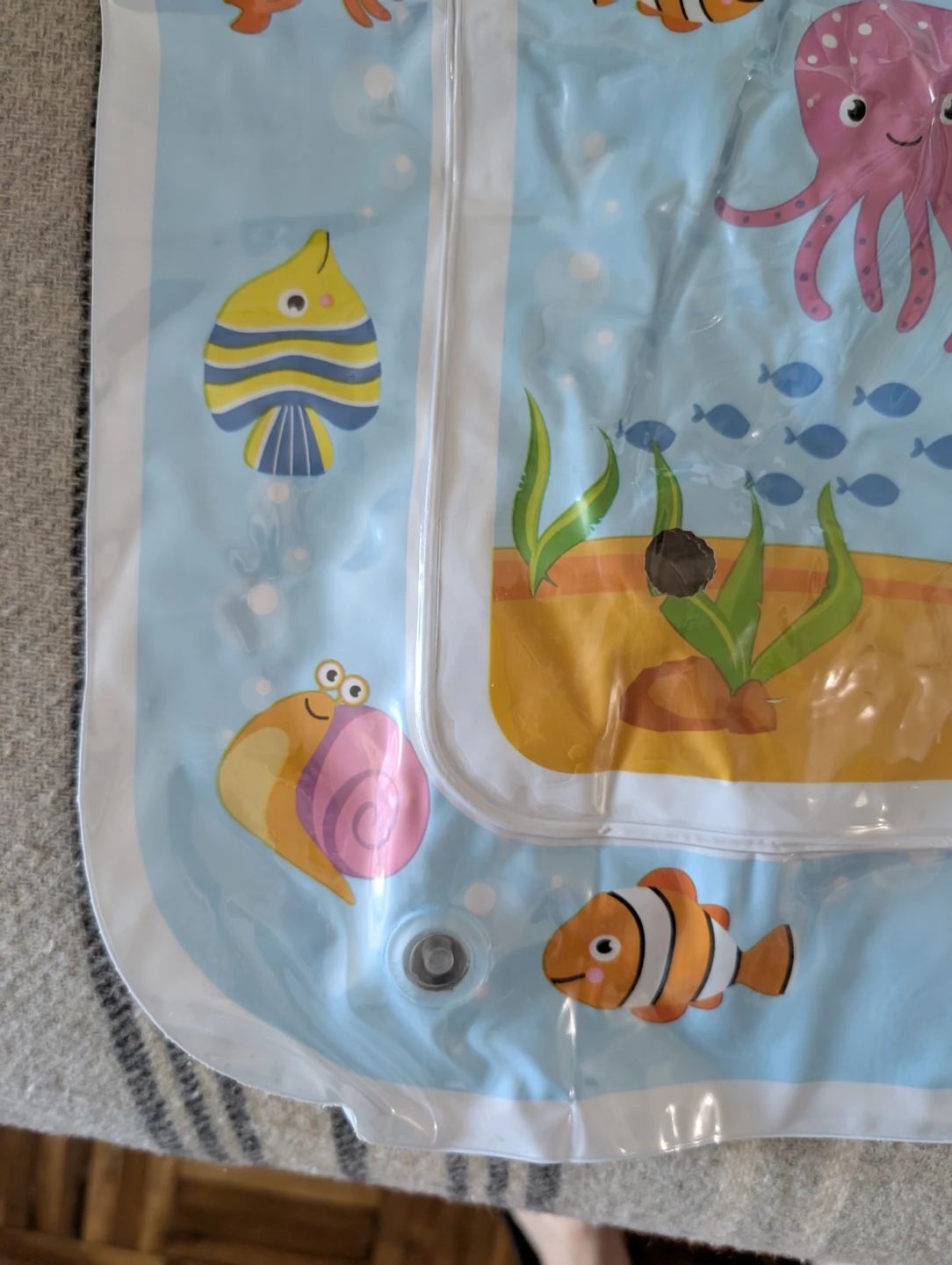 Inflatable Water Play Mat with Ocean Animals - photo 3