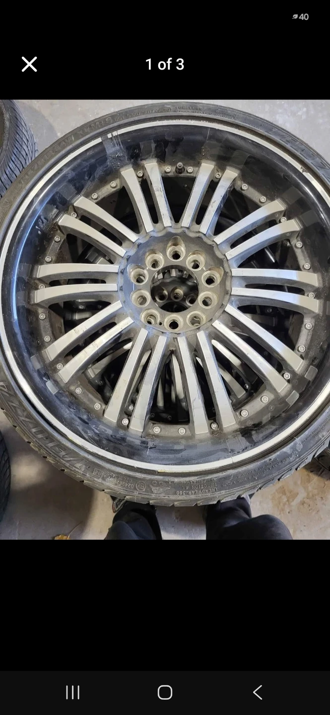 18 inch Velozza tires and rims