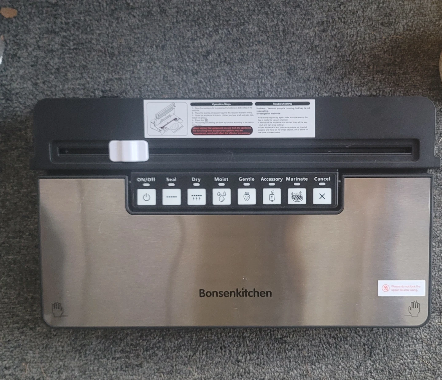 New Vacuum Sealer Machine with Vacuum Sealer Rolls