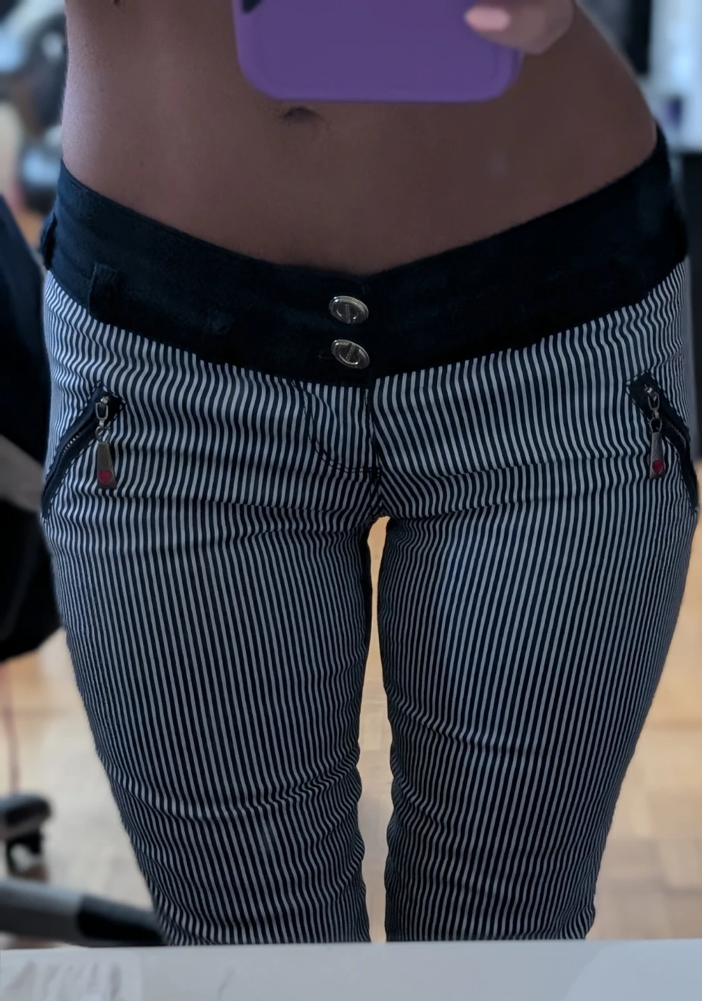 Striped Pants Carmito with Zipper Details - photo 2