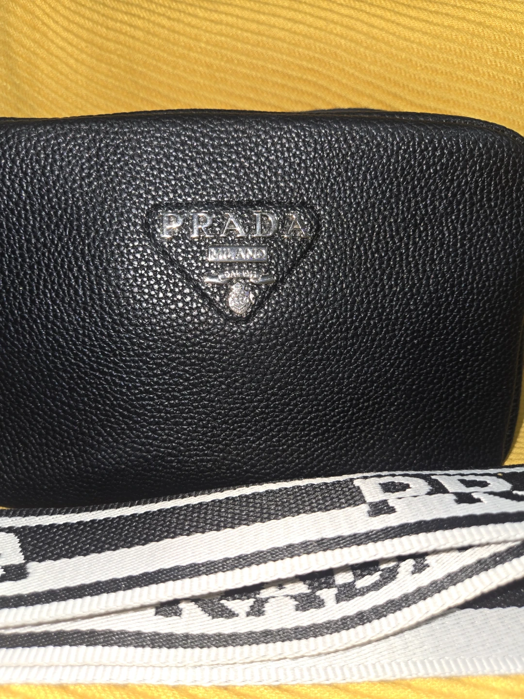 Prada Black Leather Camera Bag - photo 2