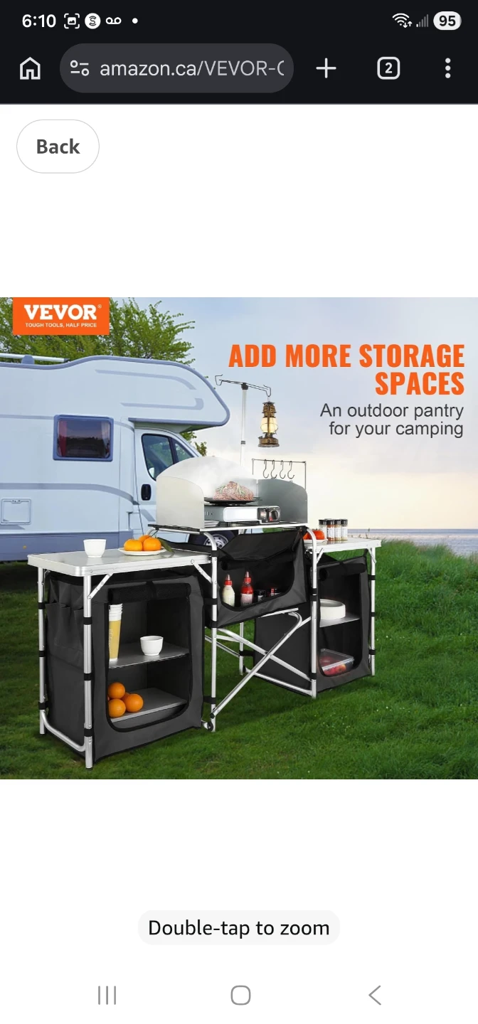 VEVOR Camping Kitchen Box
